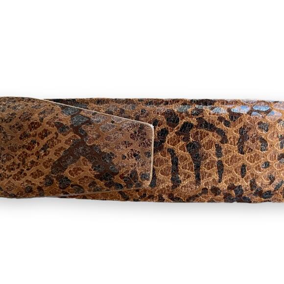 VINTAGE Streets Ahead leather belt 39 inch - Picture 5 of 9